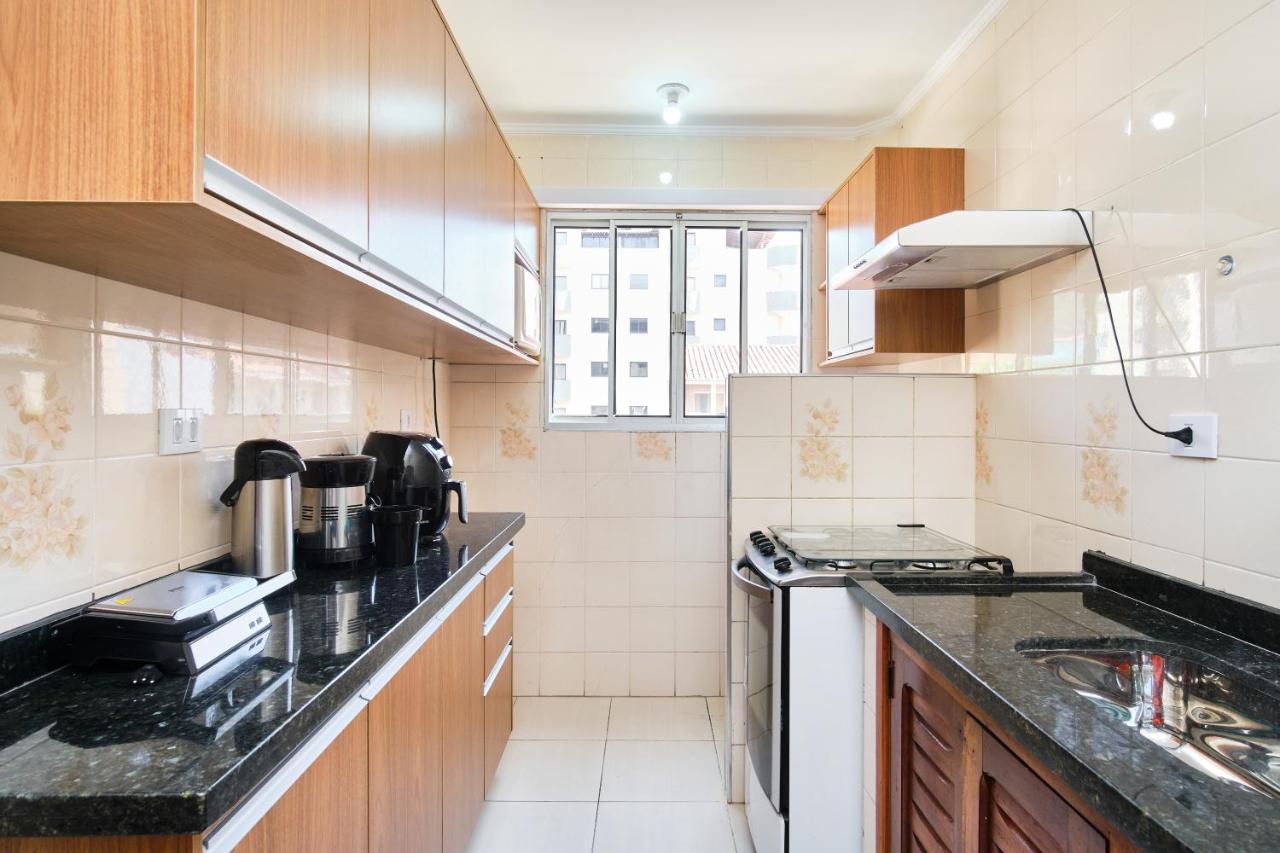 Apartamento A 100 Metros Da Praia, Bem Localizado, Com Ar Condicionado E Wi-Fi - 14 - Edificio Lenamar II Ubatuba Exterior foto