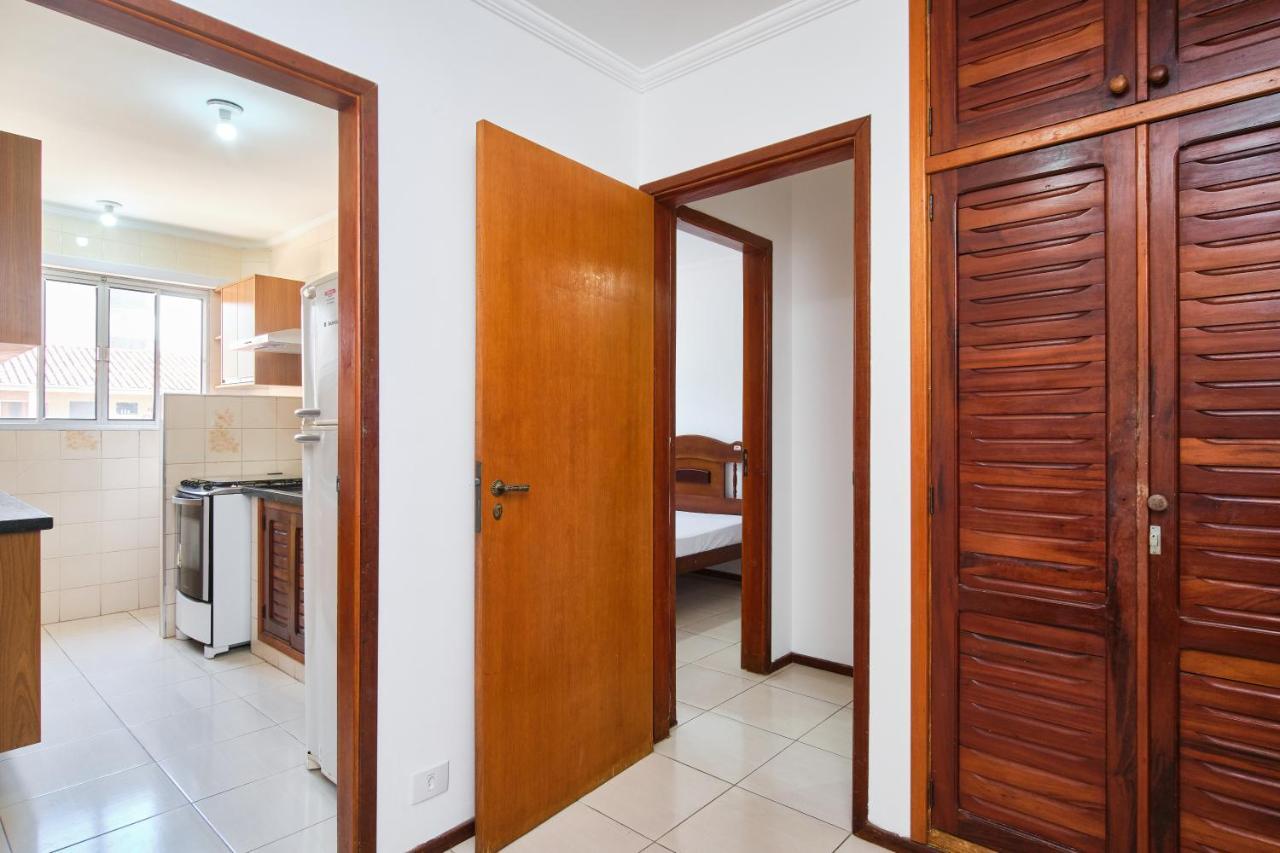 Apartamento A 100 Metros Da Praia, Bem Localizado, Com Ar Condicionado E Wi-Fi - 14 - Edificio Lenamar II Ubatuba Exterior foto