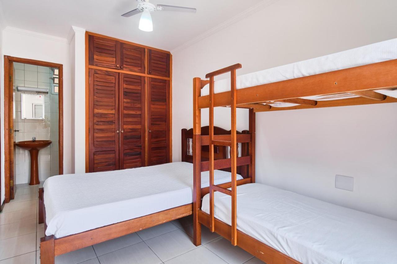 Apartamento A 100 Metros Da Praia, Bem Localizado, Com Ar Condicionado E Wi-Fi - 14 - Edificio Lenamar II Ubatuba Exterior foto